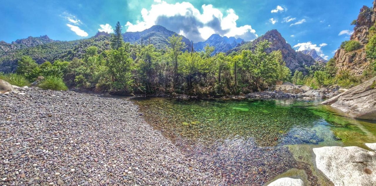 Вилла Domaine U Filanciu - Casa Chiara - Centru Di Corsica Moltifao Экстерьер фото